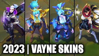 All Vayne Skins Spotlight 2023  League of Legends [upl. by Yren]