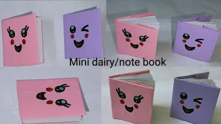 Diy mini note booknotebooksDIY BACK TO SCHOOL [upl. by Kristel]