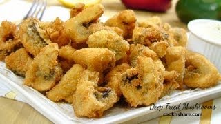 Deep Fried Mushrooms [upl. by Habeh786]