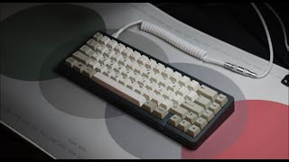 NovelKeys Cream Switches on Polycarbonate Full Plate  KBDfans D65  Keyboard Sound Test  ASMR [upl. by Beverle489]