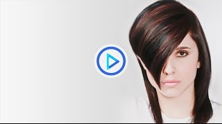 How to cut womens long hair  Concave layer  Preview 120 [upl. by Mojgan]