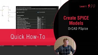How to Create SPICE Models in PSpice [upl. by Collayer]