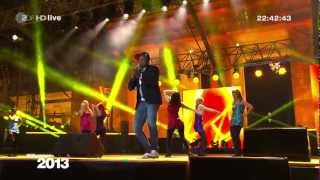 Willkommen 2013 RIO Feat UJean ZDF HD LIVE121231 Berlin [upl. by Eniledgam]