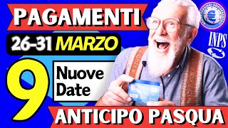 🔴INPS PAGA 26  31 MARZO ⚡️ ANTICIPO PER PASQUA ADI 👉 ASSEGNO UNICO PENSIONI NASPI BONUS SFL [upl. by Acisset]