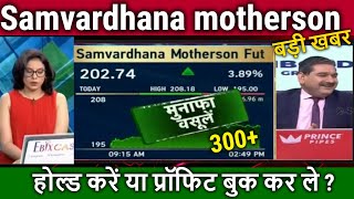 Samvardhana motherson share analysis Anil Singhvisamvardhana motherson share latest newstarget [upl. by Ceciley]