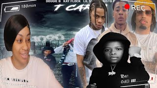 Kay Flock X Dougie B X Lil Skrap 1090 X Justo B  T Cardi REACTION [upl. by Nnylg]