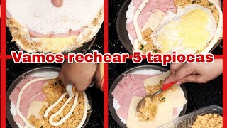 Aprenda a fazer tapioca recheada para o faça e venda [upl. by Milde724]