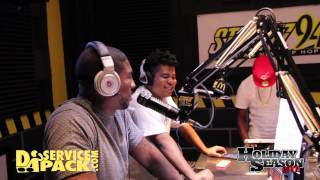 iLoveMakonnen First Interview with Dj Holiday [upl. by Camarata187]