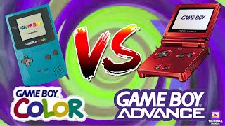 GameBoy Color Vs GameBoy Advance [upl. by Ardnasal]