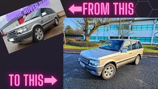 Our Project V8 P38 Range Rover Transformation Compilation video [upl. by Eelirol]