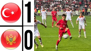 Turkey  MONTENEGRO 10  Uefa Nations League [upl. by Nolyar]