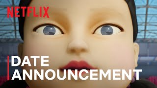 Squid Game Season 2  Date Announcement  Netflix [upl. by Gino545]