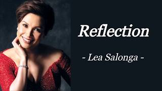 REFLECTION  LEA SALONGA  MULAN  AUDIO SONG LYRICS  ORIGINAL VERSION [upl. by Gnad249]