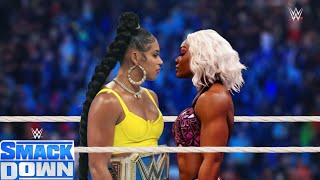 WWE July 52024  Jade Cargill Vs Bianca Blair  SmackDown Live Full Match [upl. by Ahsenyl]