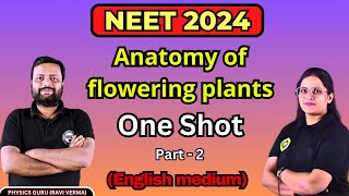 Anatomy of flowering plants in One Shot Part 2 All Complete Chapter Concept amp PYQS neet2024 jee [upl. by Dachi828]