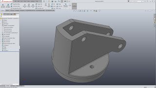 SOLIDWORKS 2018  ATTACHMENT  HYDRAULIC ARM [upl. by Haymo]