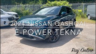 2024 Nissan Qashqai Tekna ePower Walkaround  Ocean Deep Metallic  Nissan Birmingham [upl. by Yzus192]