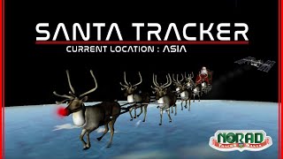 NORAD Track Santa 2023 Part 1 [upl. by Annayt]