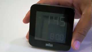 Review Braun Global Radio Controlled Digital Alarm Clock [upl. by Saleme952]