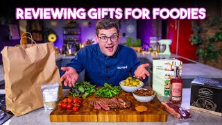 Chef Reviews Gift Ideas for Foodies  Sorted Food [upl. by Cristiano]