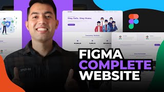 🔴 Design Complete Website in FIGMA In One Video in Hindi [upl. by Lennie282]