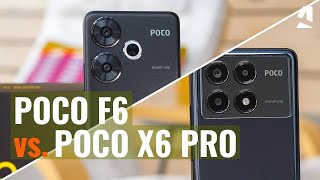 Poco F6 vs Poco X6 Pro Which one to get [upl. by Anelis21]