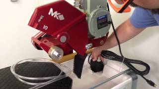 Assembling an MK10124 Wet Tile Saw [upl. by Eecal]