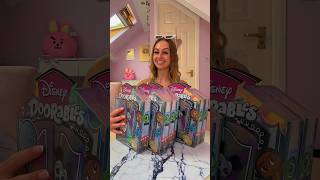 ASMR OPENING A GIANT BOX OF THE NEW PLATINUM DISNEY DOORABLES SERIES 10😱✨🩶 Shorts [upl. by Garibold95]