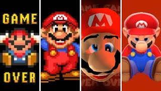 Evolution of Game Overs in Mario Games 19852019 [upl. by Nessa514]