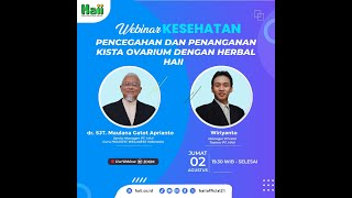 Webinar Kesehatan Kupas tuntas solusi alami Kista [upl. by Marylynne884]