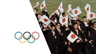 Tokyo 1964 Olympic Games  Olympic Flame amp Opening Ceremony [upl. by Hyman]