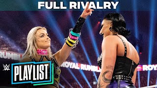 Rhea Ripley vs Liv Morgan rivalry history WWE Playlist [upl. by Adliwa854]