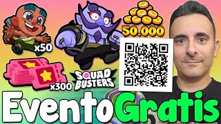 LINK Y CÓDIGO QR SKIN MERCADER GRATIS SQUAD BUSTERS 50 BABY MERCADER 300 TICKETS 😍😱 Ione Gamer SB [upl. by Yerfej]