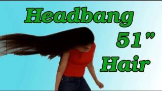 51quot Long Hair Headbang  Lucys Corsetry [upl. by Michael]