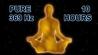 369 Hz  10 hours of Pure tone for Vibration of Joy and Happiness [upl. by Xet905]