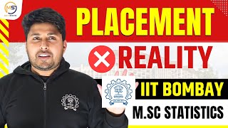 IIT BOMBAY MSc Statistics Placement Reality  Santosh Sir DU IITD IITB IITKgp  9958472126 [upl. by Emirac854]