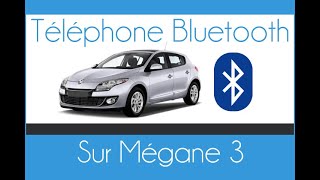 Comment connecterdéconnecter téléphone en Bluetooth sur Megane 3 [upl. by Jacintha982]