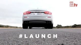 Start  Launch Maserati Quattroporte Q4 S [upl. by Obellia489]