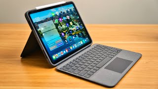 iPad Pro Logitech Folio Touch Review  A 160 STEAL [upl. by Euqina]