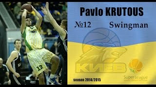 Pavlo Krutous 20142015 Highlights [upl. by Aneelak]