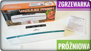 Zgrzewarka próżniowa MediaTech VACUUM FRESH MT6513 [upl. by Hilleary921]