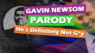 Gavin Newsom Parody  Ad by Mr Reagan  AI Generated Commercial  Hes Definitely Not Gy [upl. by Urbana41]