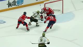 NB Battalion Ty Nelson Game Winning 2OT Goal Game 5 2024 OHL East Conference Finals [upl. by Yenial]