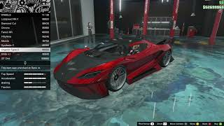 GTA V  Overflod Tyrant car build [upl. by Iddo187]