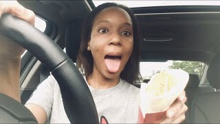 I TRIED THE KFC CRUNCH MASTER KFC MUKBANG  SOUTH AFRICAN YOUTUBER [upl. by Nonnag]