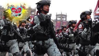 Desfile militar 2023 Guardia Nacional pasa lista de presentes [upl. by Lukash330]