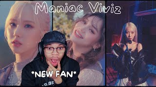 VIVIZ 비비지  MANIAC MV REACTION  Sin B [upl. by Hough778]