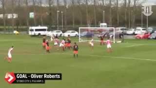 U18s Stoke City 2 Fulham 2 280315 [upl. by Ylrebnik123]