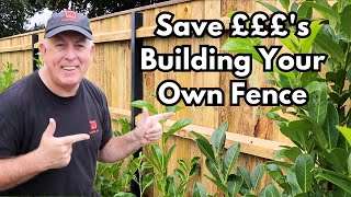 Save Thousands By DIY Fence Building Stepbystep Guide [upl. by Innavoij899]