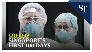 Covid19 Singapore’s first 100 days  The Straits Times [upl. by Rieger]